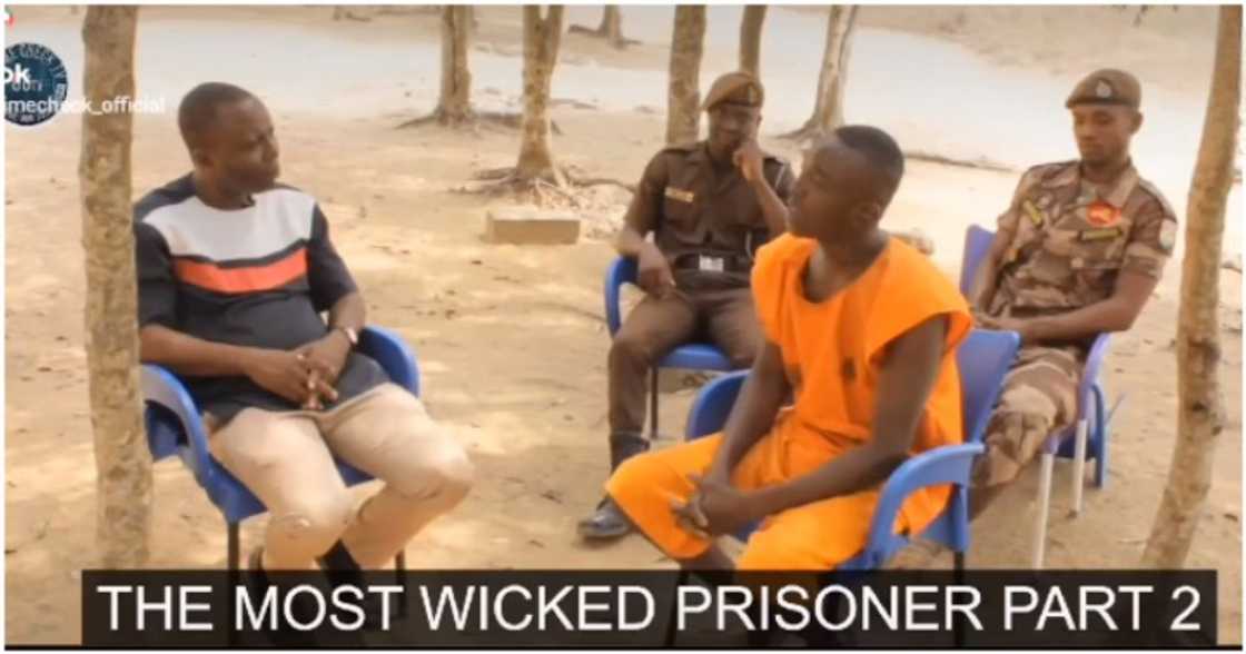 Ghanaian prisoner shares how he tried to kill his mom. Ghanaian prisoner shares how he tried to kill his mom.