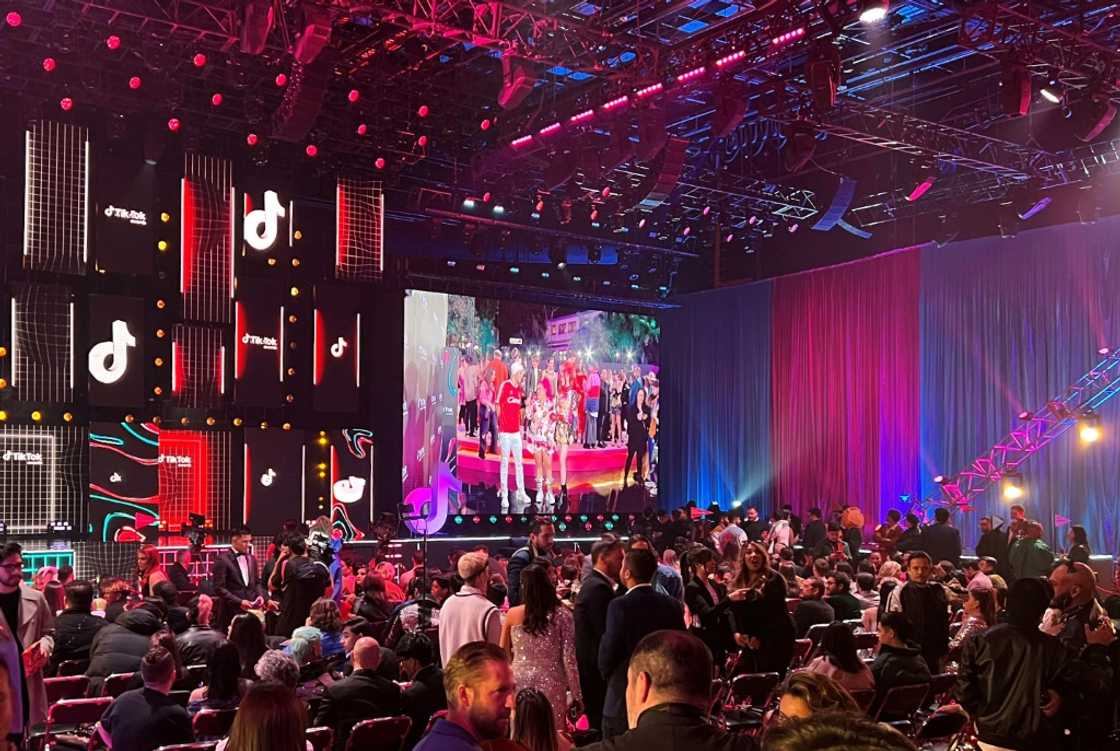 People attend the TikTok Awards ceremony in Mexico City on January 31, 2023 People attend the TikTok Awards ceremony in Mexico City on January 31, 2023