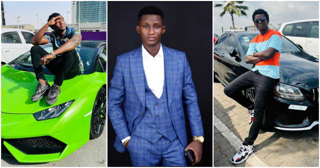 Photo of Ghanaian Kojo Forex and his cars Photo of Ghanaian Kojo Forex and his cars
