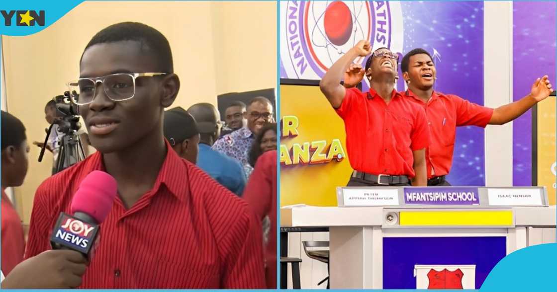 A photo of a David Nyansah Hayfron, a member of the NSMQ team.