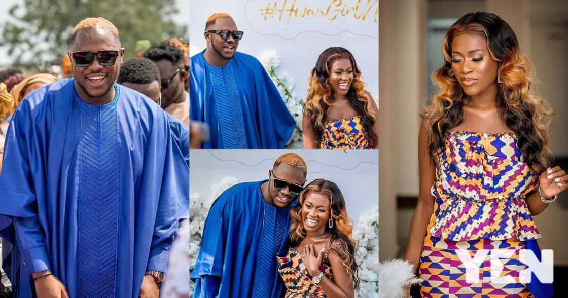 Fella Makafui Celebrates 1st Wedding Anniversary With Medikal; Shares Lovely Photos And Message Fella Makafui Celebrates 1st Wedding Anniversary With Medikal; Shares Lovely Photos And Message