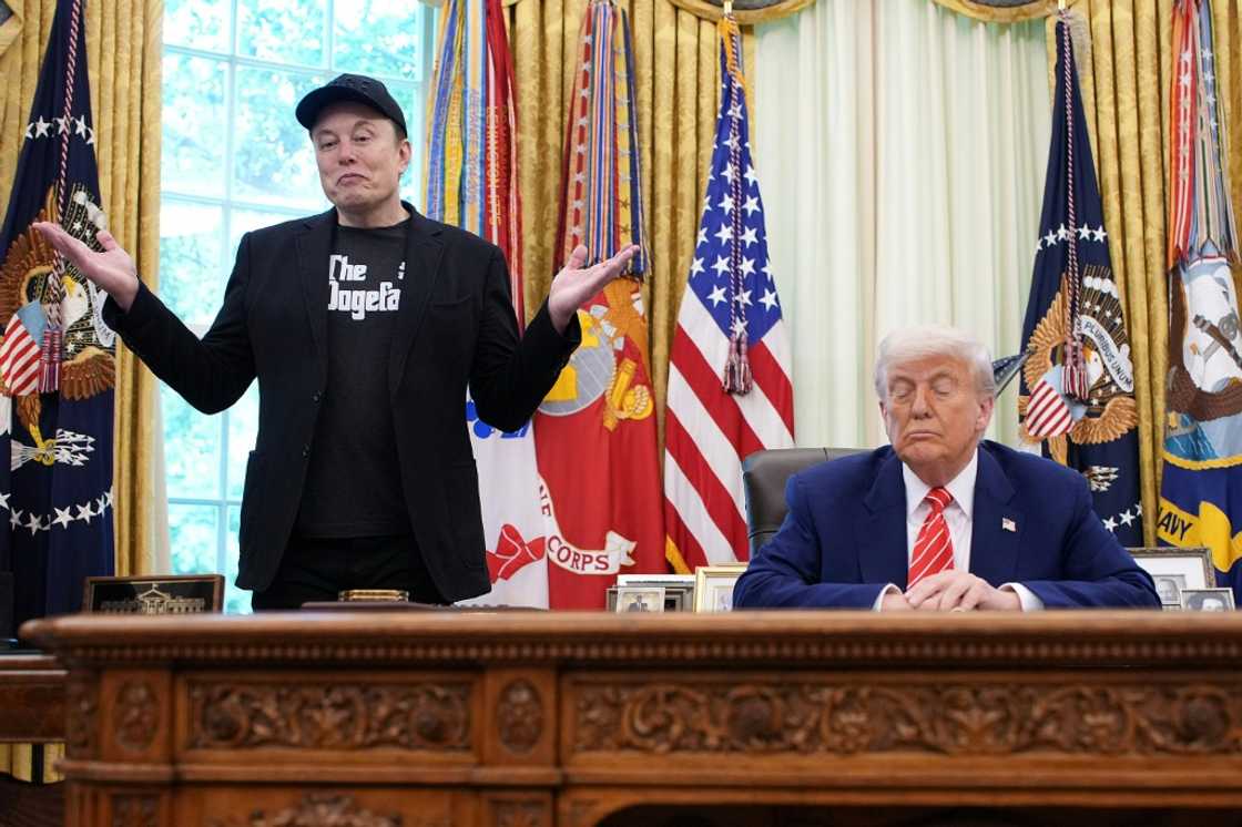 A blazing row between Elon Musk and Donald Trump overshadowed 'very positive' talks between the US president and his Chinese counterpart