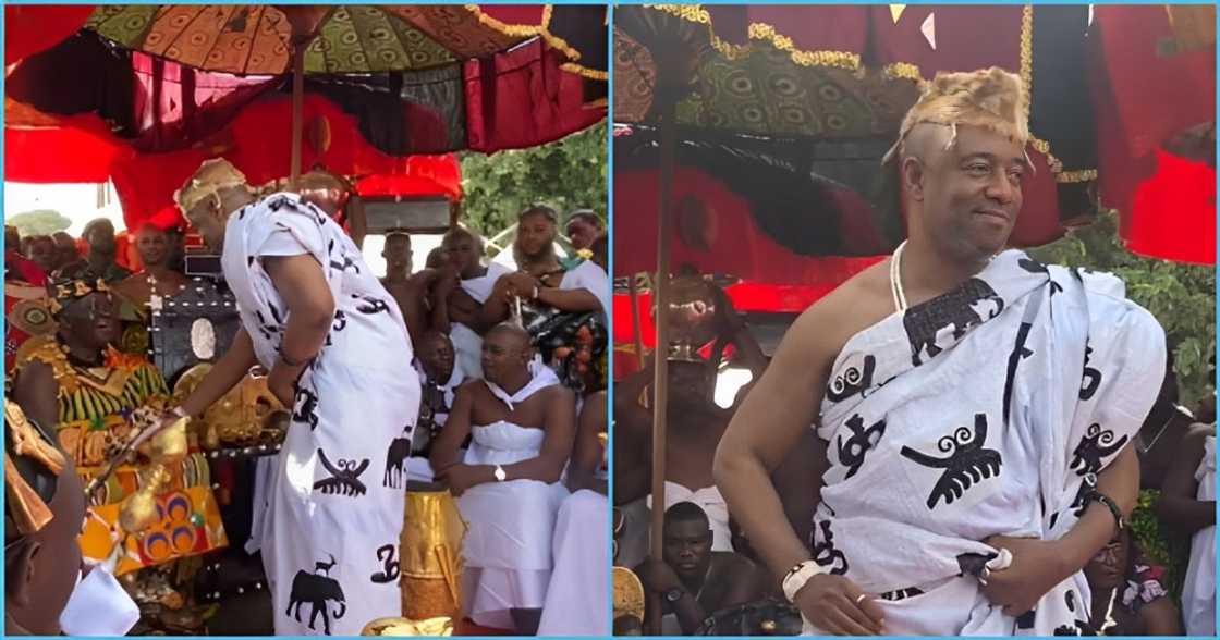 Photo of Ga Mantse and Otumfuo Photo of Ga Mantse and Otumfuo