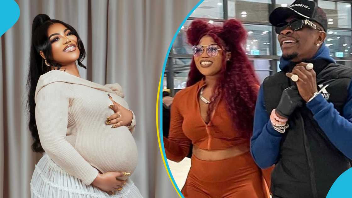 Shatta Wale, Maali, Shatta Wale's baby mama, Maali baby bump photos, Maali's daughter's photos Shatta Wale, Maali, Shatta Wale's baby mama, Maali baby bump photos, Maali's daughter's photos