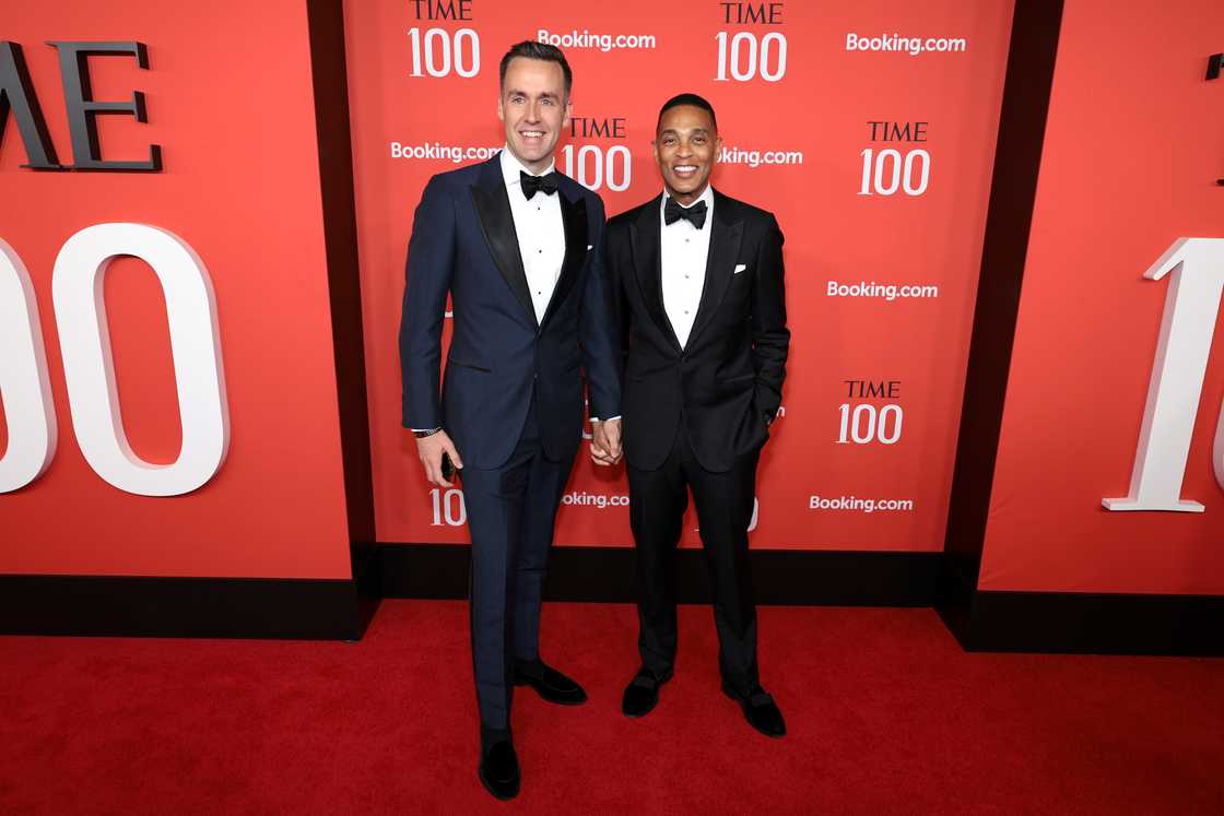 Don Lemon and his spouse attend the annual TIME100 Gala