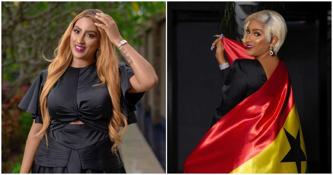 Juliet Ibrahim stuna in black