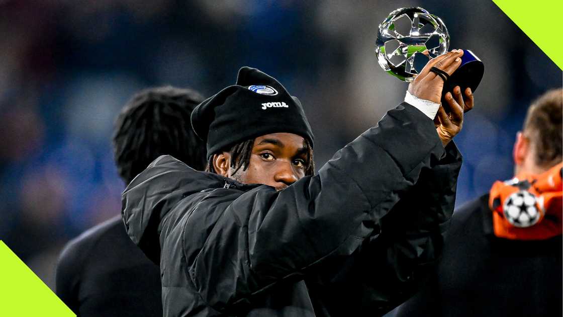 Ademola Lookman won the UCL MOTM Award for Atalanta against Shakhtar Donetsk. Ademola Lookman won the UCL MOTM Award for Atalanta against Shakhtar Donetsk.