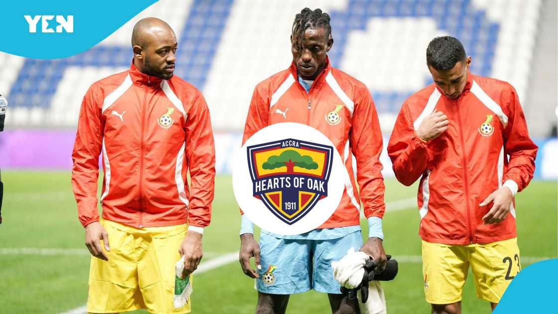 Black Stars No.1 goalkeeepr Benjamin Asare missed Hearts of Oak's GPL game against Nations FC on Thursday, April 3, 2025 at Tuba Astro Turf Black Stars No.1 goalkeeepr Benjamin Asare missed Hearts of Oak's GPL game against Nations FC on Thursday, April 3, 2025 at Tuba Astro Turf