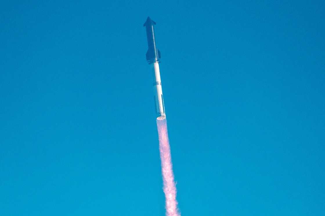 The Starship rocket pictured before exploding during a test flight in late May, 2025 The Starship rocket pictured before exploding during a test flight in late May, 2025