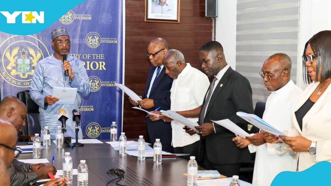 Ministry of the Interior, Mediation, Muntaka Mohammed-Mubarak, Gbiniyiri conflict, Savannah Region, Refugees Ministry of the Interior, Mediation, Muntaka Mohammed-Mubarak, Gbiniyiri conflict, Savannah Region, Refugees