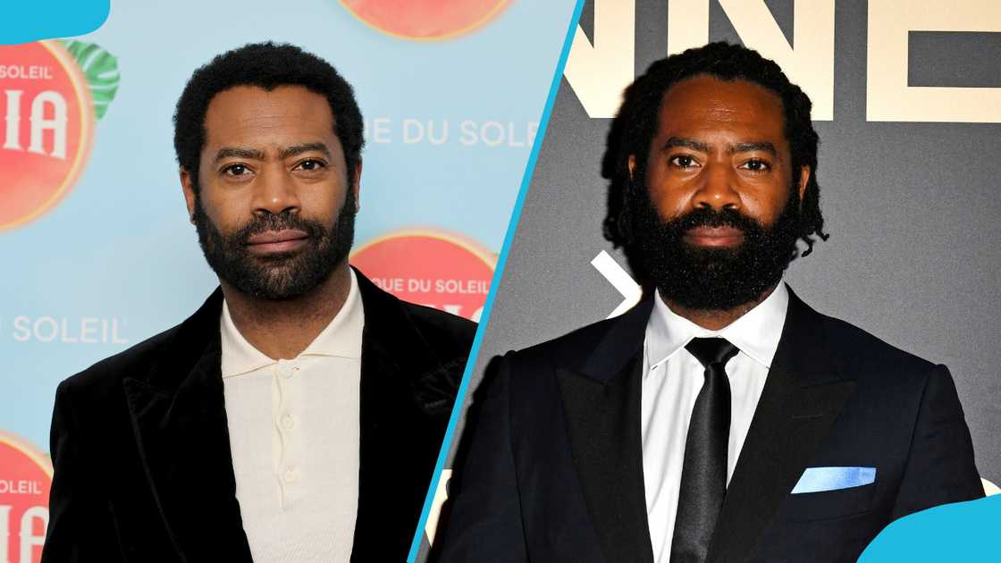 Nicholas Pinnock at Cirque Du Soleil's "Luzia" New York Premiere (L) and at Flannels Oxford Street in London (R) Nicholas Pinnock at Cirque Du Soleil's "Luzia" New York Premiere (L) and at Flannels Oxford Street in London (R)
