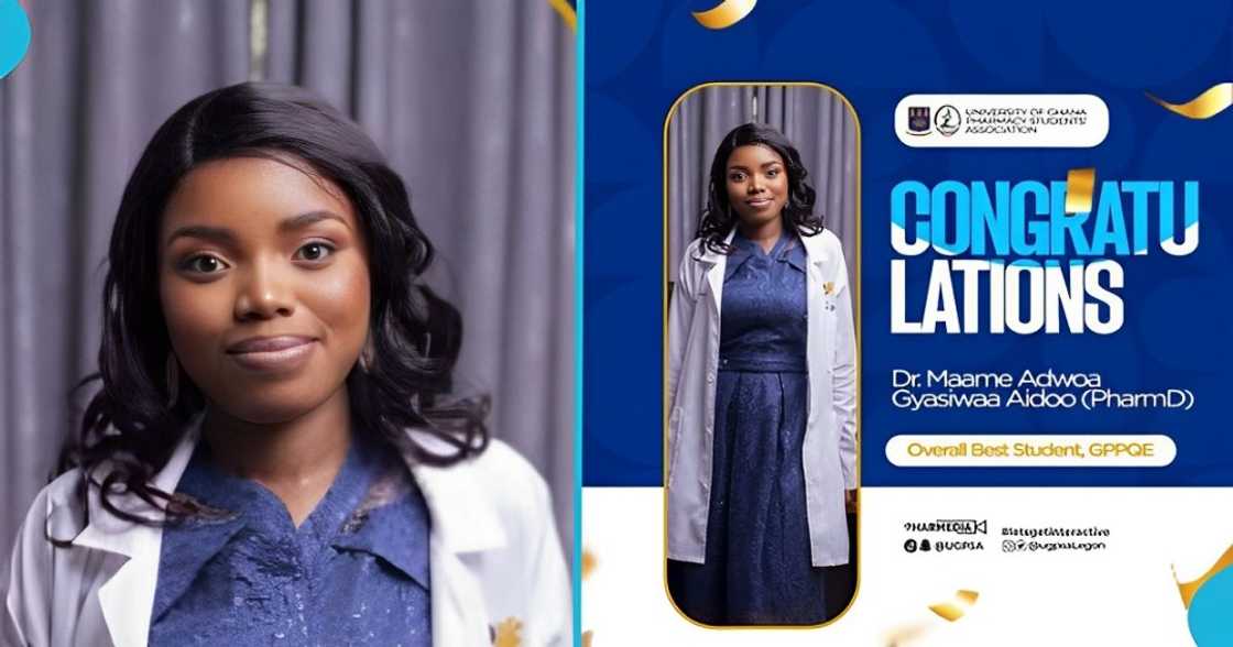 Maame Adjoa Gyasiwaa Aidoo, University of Ghana, Aburi Girls SHS, GPPQE, PharmD, best student Maame Adjoa Gyasiwaa Aidoo, University of Ghana, Aburi Girls SHS, GPPQE, PharmD, best student