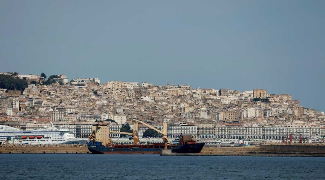 The Algerian capital Algiers is pictured from the harbour The Algerian capital Algiers is pictured from the harbour