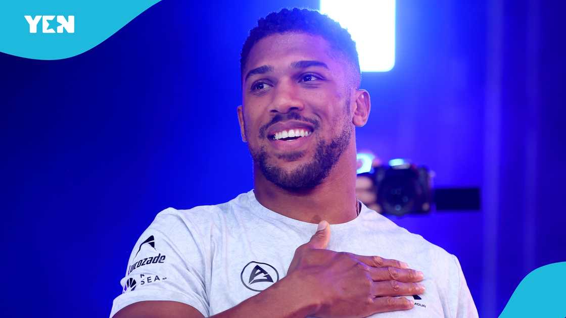 Anthony Joshua, heavyweight boxer, Legacy Rise Sports, Bukom Boxing Arena. Anthony Joshua, heavyweight boxer, Legacy Rise Sports, Bukom Boxing Arena.