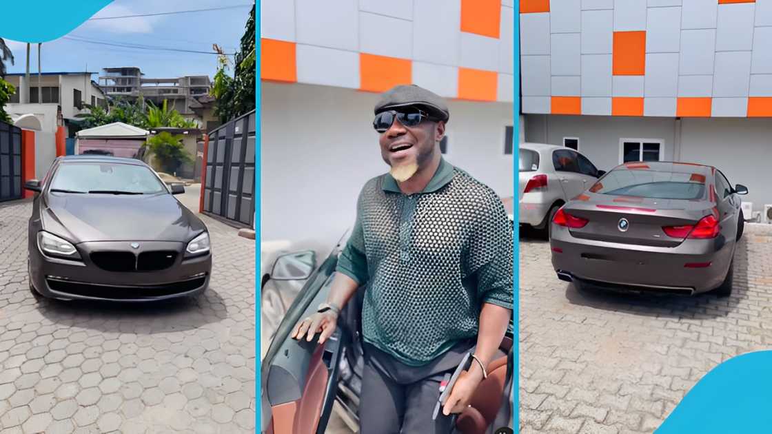 Osebo The Zaraman, BMW 6 Series, Ghanaian fashion designer, luxury cars Osebo The Zaraman, BMW 6 Series, Ghanaian fashion designer, luxury cars