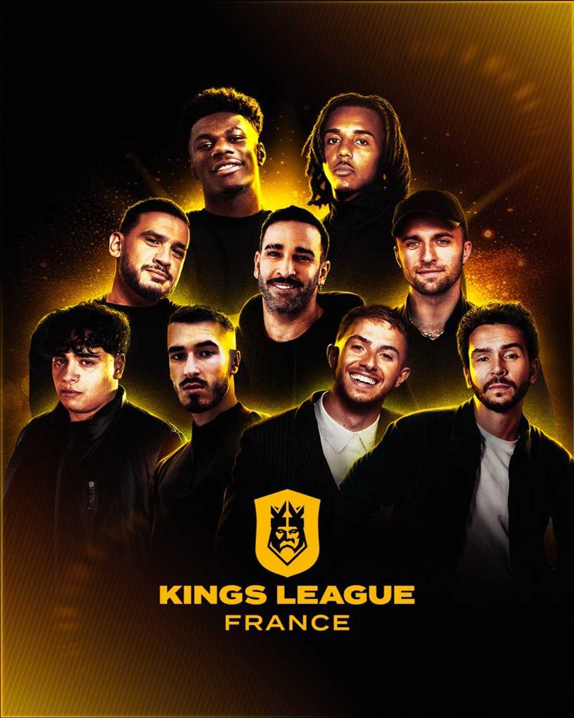 Jules Kounde, Aurelien Tchouameni, Mike Maignan, and several top personalities are set to co-preside over a team in the upcoming Kings League in France Jules Kounde, Aurelien Tchouameni, Mike Maignan, and several top personalities are set to co-preside over a team in the upcoming Kings League in France