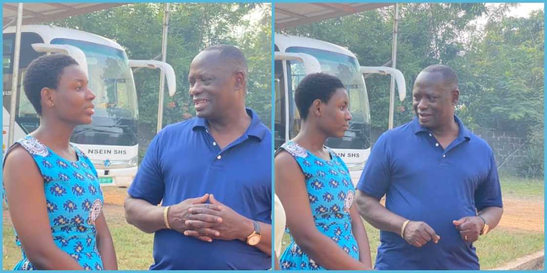 MP for Ellembelle Emmanuel Amarh-Kofi Buah meets Richlove Oduro.