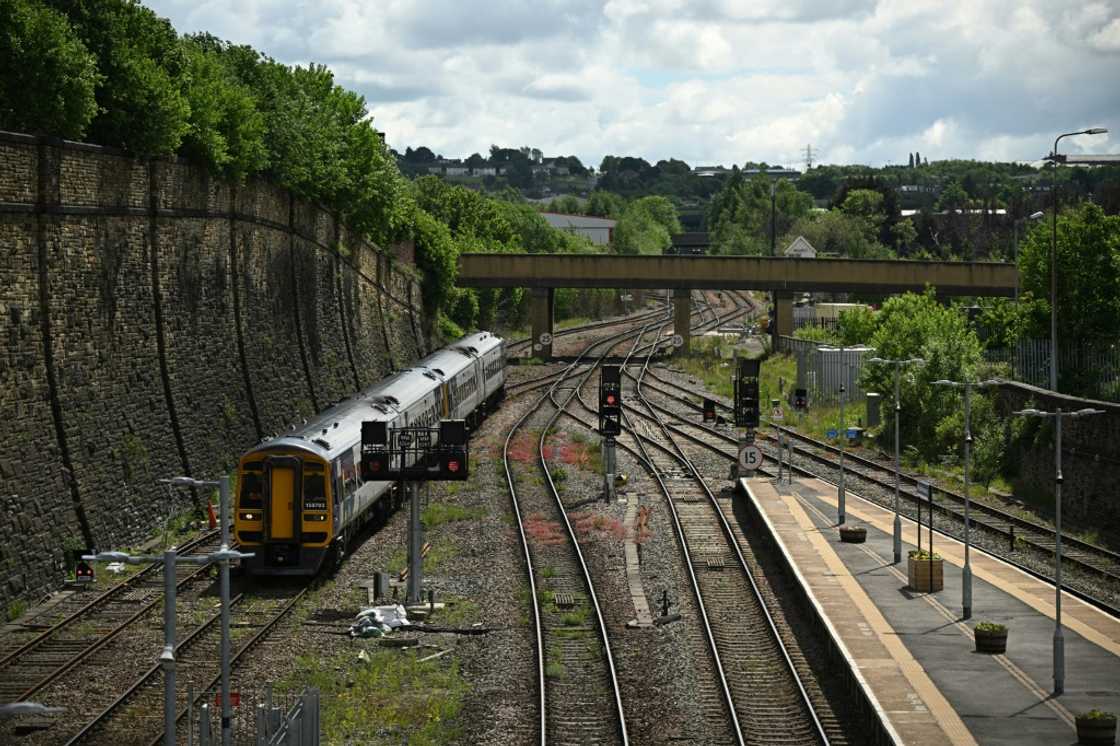 Bradford, in northern England, was promised funding to improve rail services Bradford, in northern England, was promised funding to improve rail services