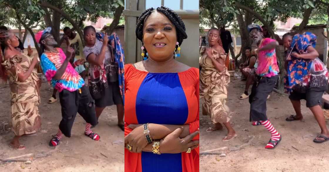 Lilwin: Actor Leads Older Actress in Displaying Beautiful Dance Moves in new Video Lilwin: Actor Leads Older Actress in Displaying Beautiful Dance Moves in new Video
