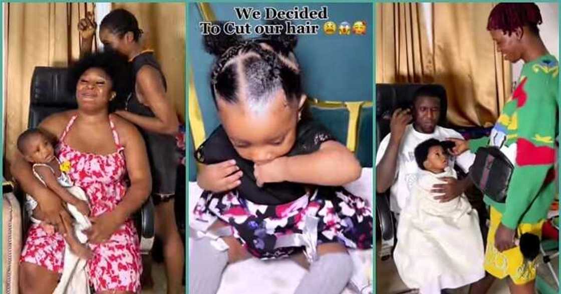 Woman posts transformation after cutting her hair and that of her little daughter Woman posts transformation after cutting her hair and that of her little daughter