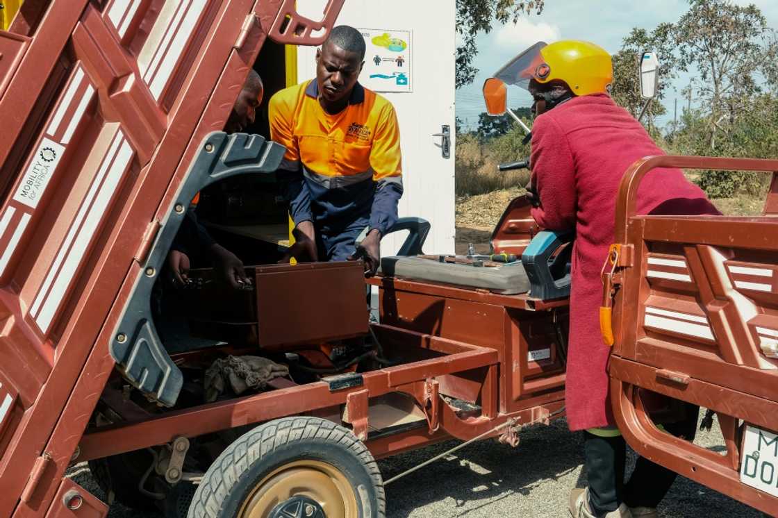 The three-wheelers were first introduced in Zimbabwe in 2019 The three-wheelers were first introduced in Zimbabwe in 2019