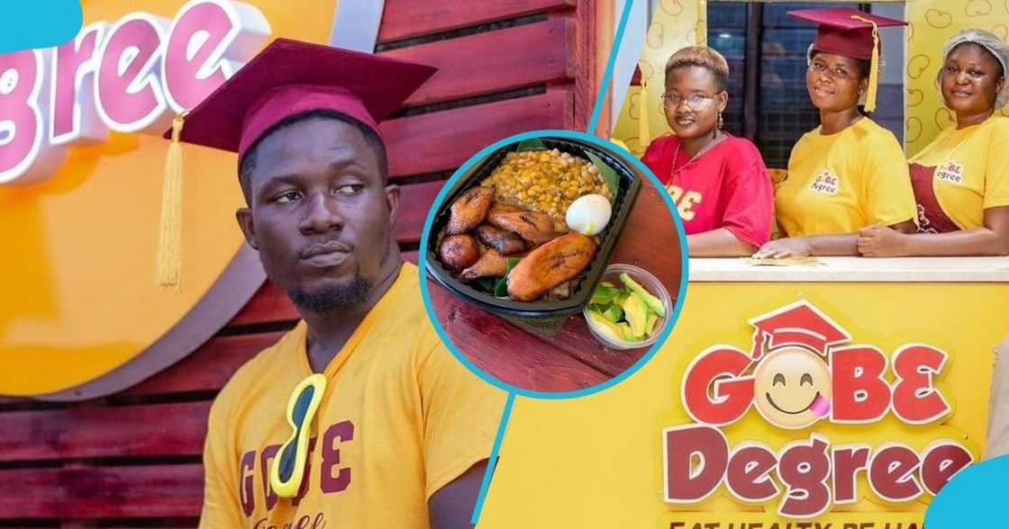 Gobɛ Degree shares an incredible transformational journey: "From kiosk to a plush restaurant" Gobɛ Degree shares an incredible transformational journey: "From kiosk to a plush restaurant"