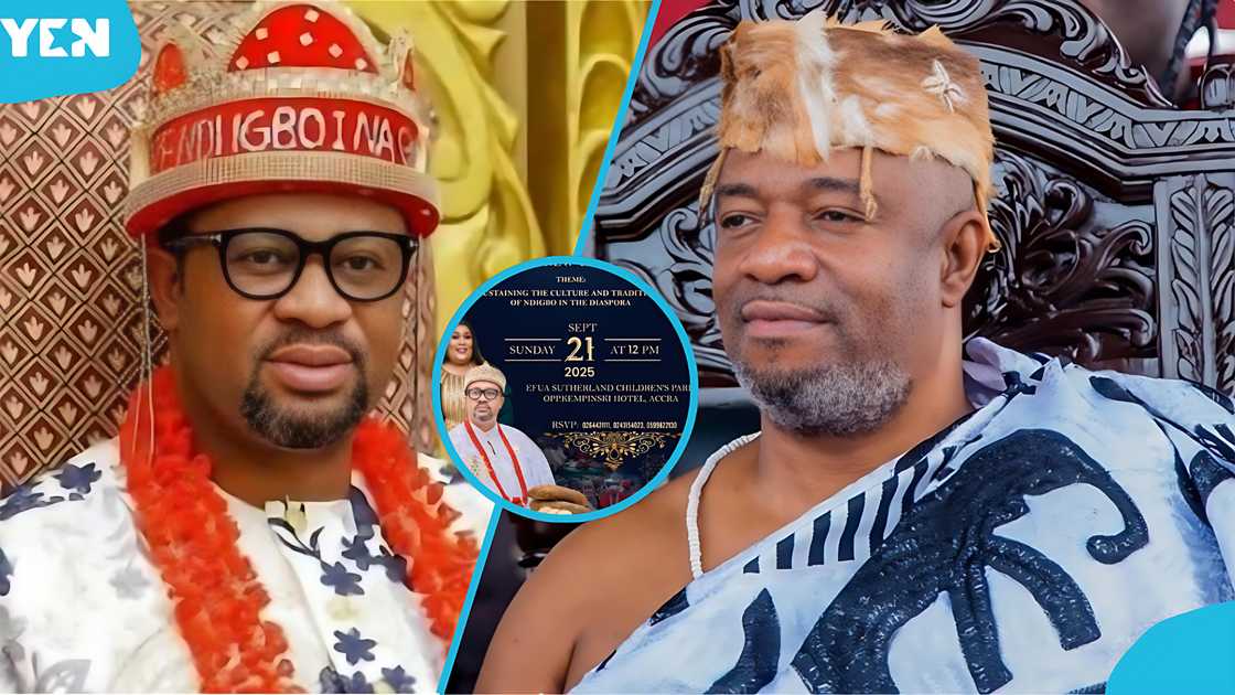 Igbo King, Eze Chukwudi Jude Ihenetu, Ga Mantse, Nii Tackie Teiko Tsuru II, Igbo Yam Festival, Accra, Nigerians In Ghana Igbo King, Eze Chukwudi Jude Ihenetu, Ga Mantse, Nii Tackie Teiko Tsuru II, Igbo Yam Festival, Accra, Nigerians In Ghana