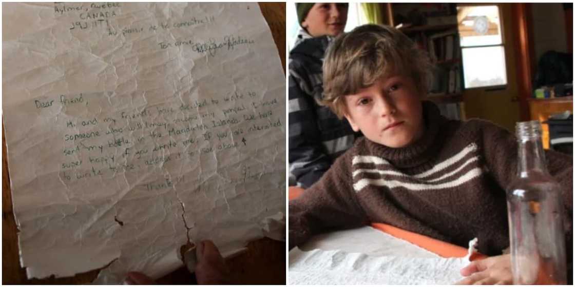 8-Year-Old Boy Finds Letter Tossed into the Ocean 25 Years Ago, Content of the 'Mystery' Letter Will Wow You