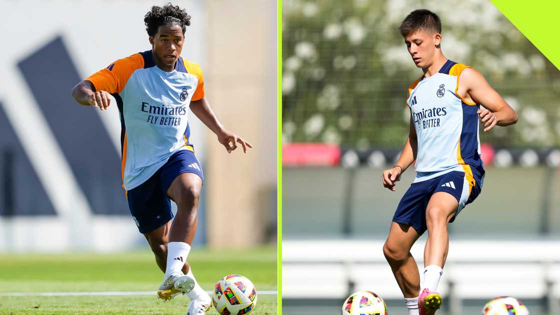 Video Shows Endrick And Arda Güler Combining for Two Goals in Real Madrid Training. Video Shows Endrick And Arda Güler Combining for Two Goals in Real Madrid Training.