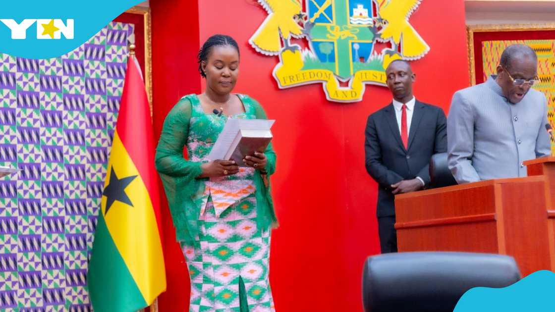 Ewurabena Aubynn, as Ablekuma North MP, Parliament of Ghana, NPP, Minority, Walk Out Ewurabena Aubynn, as Ablekuma North MP, Parliament of Ghana, NPP, Minority, Walk Out