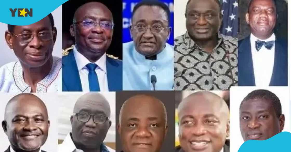 All 10 president aspirants have been balloted.