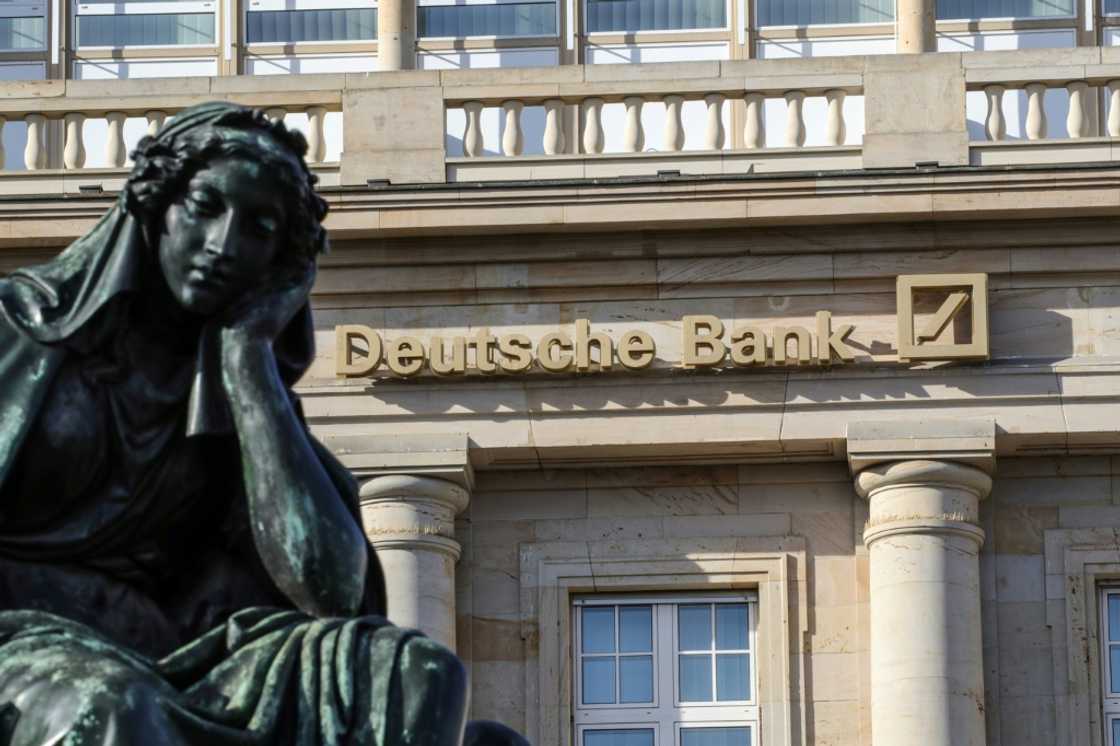 The bank's shares jumped around six percent in early trading on the Frankfurt Stock Exchange The bank's shares jumped around six percent in early trading on the Frankfurt Stock Exchange