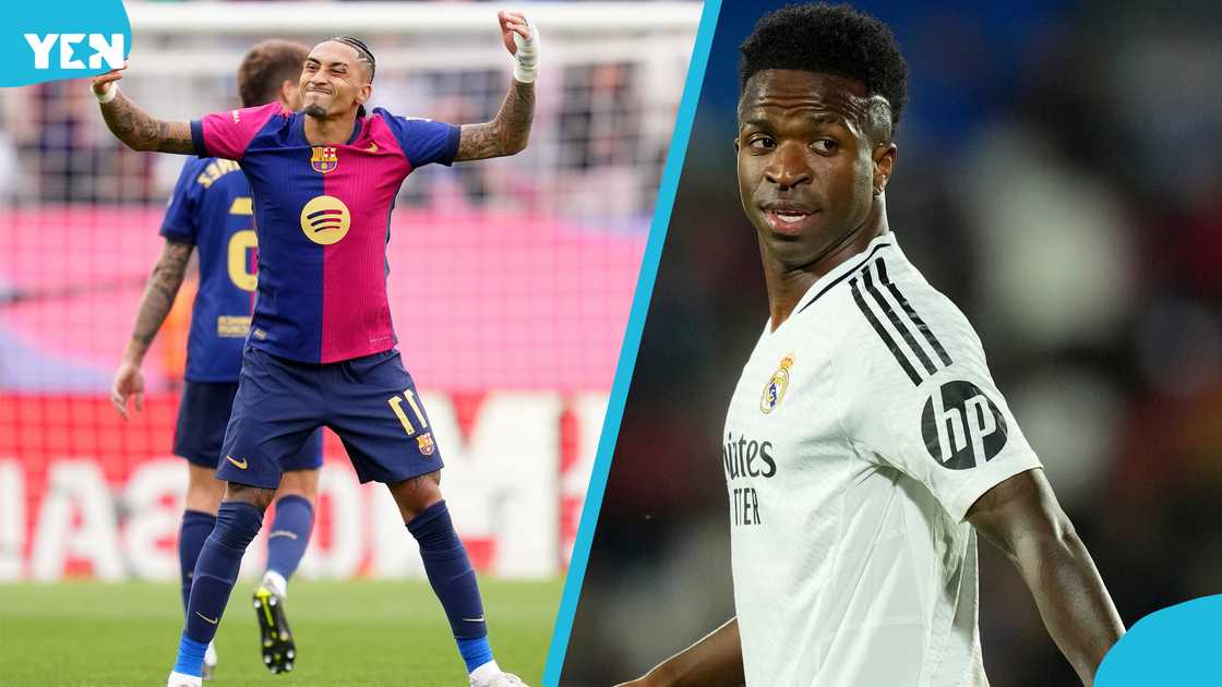 Official Barcelona vs Real Madrid starting lineups for 2025 Copa del Rey final on Saturday, April 26, 2025, featuring Brazilian wingers Raphinha and Vinicius Jr Official Barcelona vs Real Madrid starting lineups for 2025 Copa del Rey final on Saturday, April 26, 2025, featuring Brazilian wingers Raphinha and Vinicius Jr