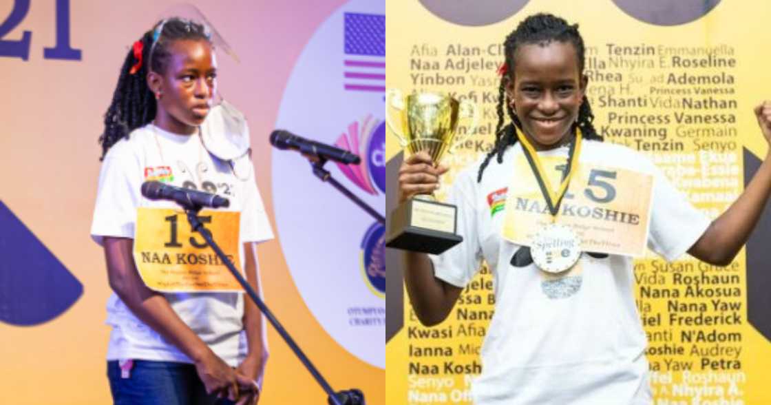 11-year old Naa Koshie Manyo-Plange wins 2021 Spelling Bee competition