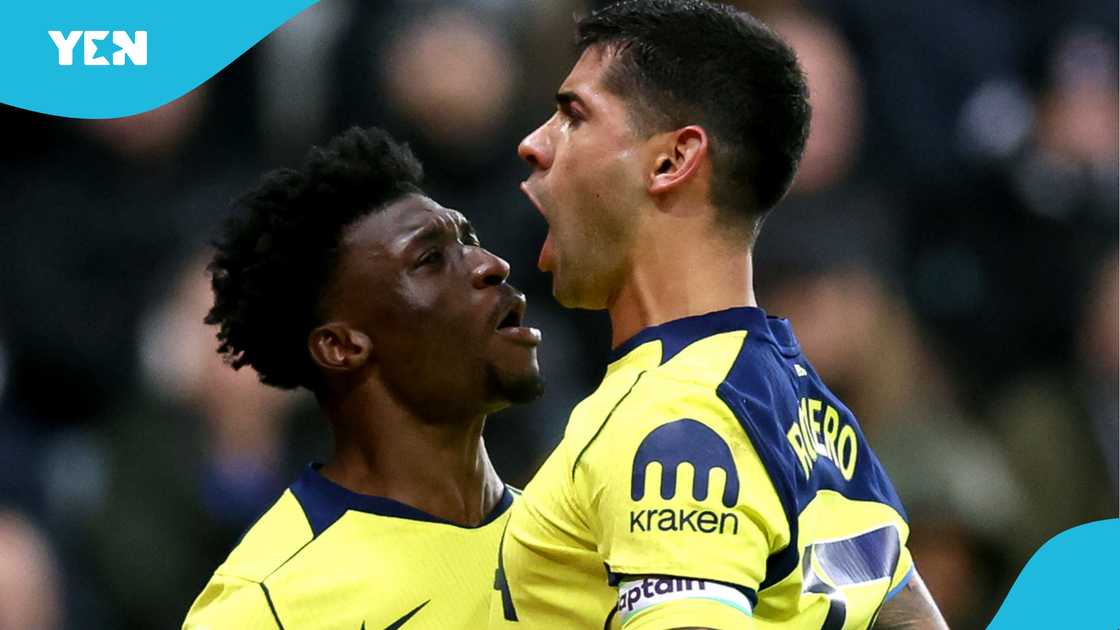 Mohammed Kudus, Kudus provides assists, Kudus leads assist chart, Kudus joint-highest assist, Tottenham Hotspur, Newcastle United, Tottenham draw with Newcastle, Premier League. Mohammed Kudus, Kudus provides assists, Kudus leads assist chart, Kudus joint-highest assist, Tottenham Hotspur, Newcastle United, Tottenham draw with Newcastle, Premier League.