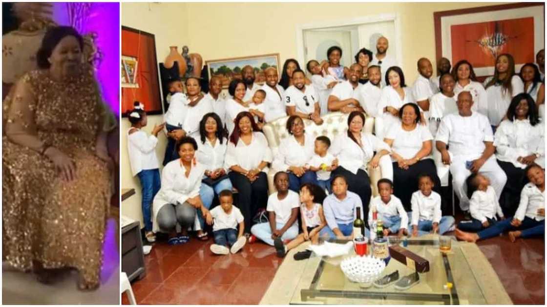 Photos of grandmother with 66 children causes much frenzy on social media Photos of grandmother with 66 children causes much frenzy on social media