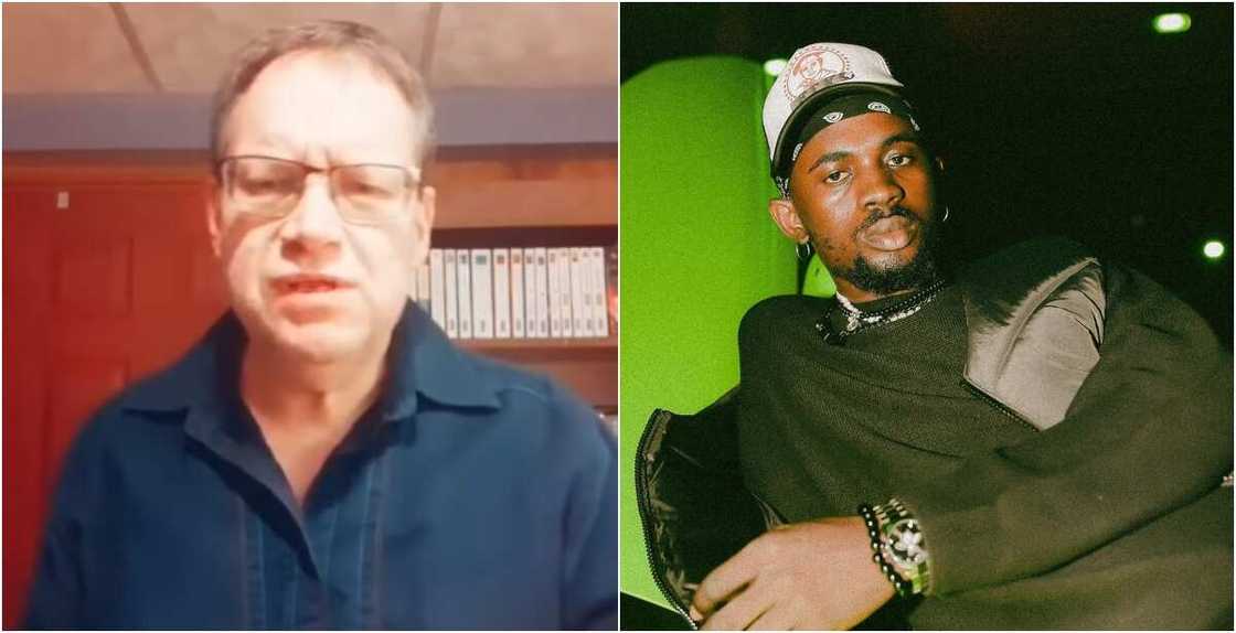 Photo of Canadian Man Tony Lavoie & Black Sherif Photo of Canadian Man Tony Lavoie & Black Sherif