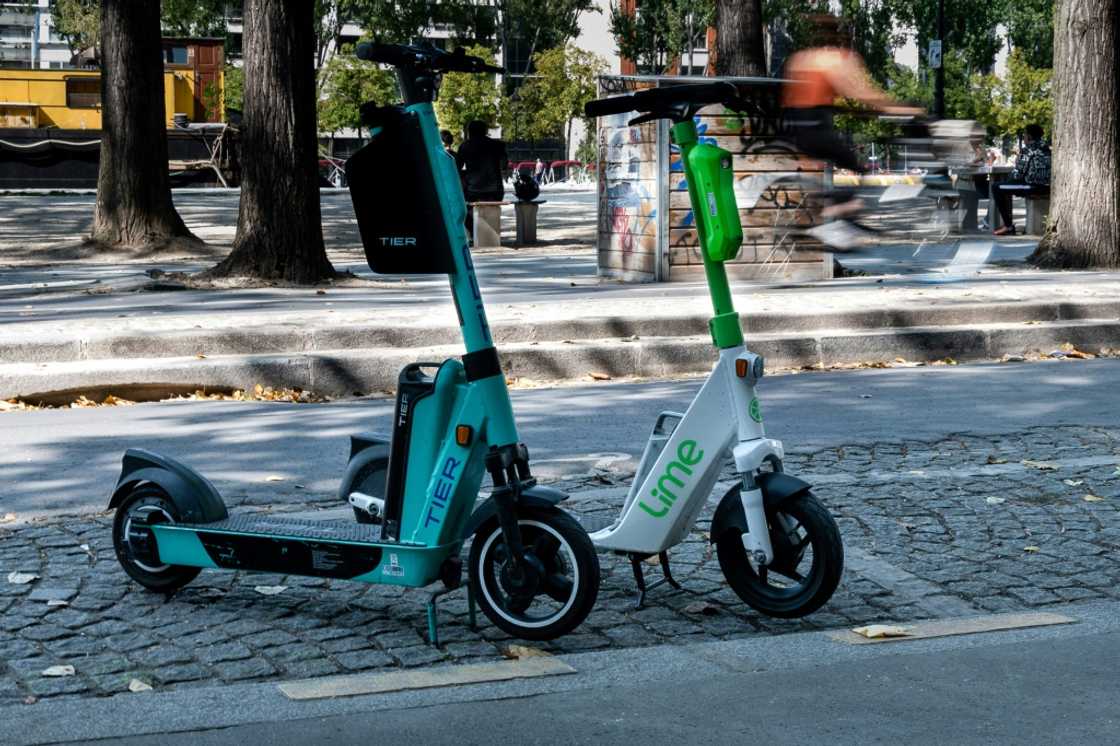 Critics say the proliferation of rental e-scooters has clogged up public pavements