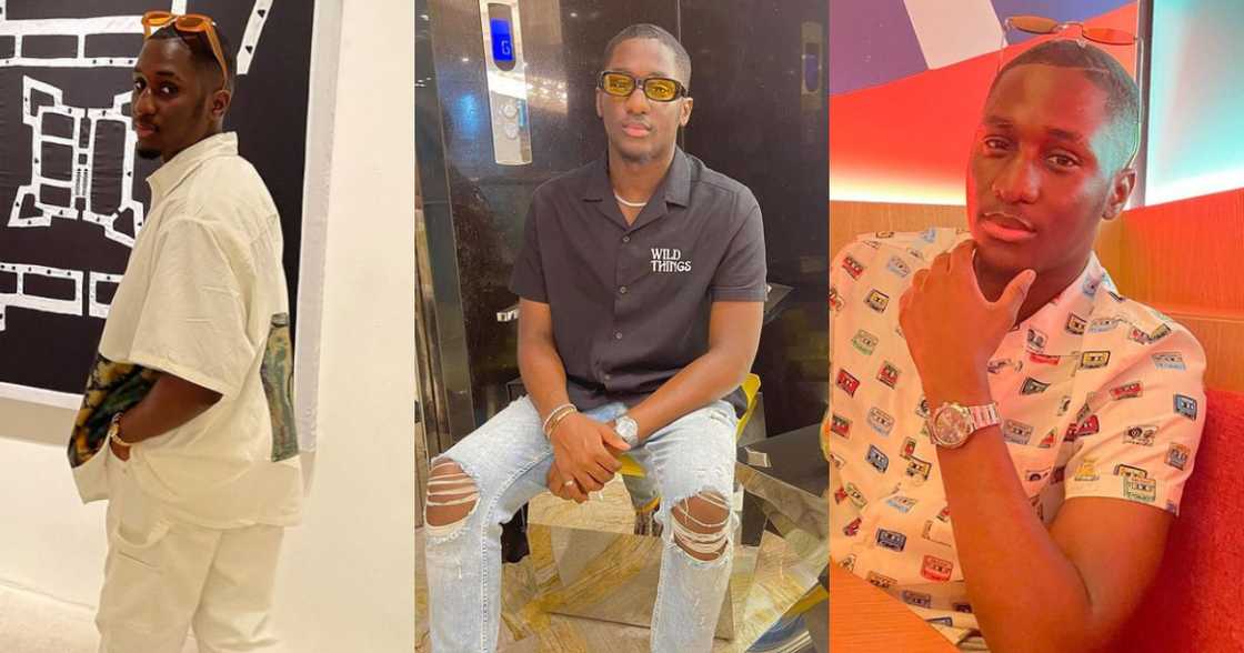 Give what belongs to Caesar to Caesar - Despite's 18-year-old son says as he drops new fashion photos Give what belongs to Caesar to Caesar - Despite's 18-year-old son says as he drops new fashion photos