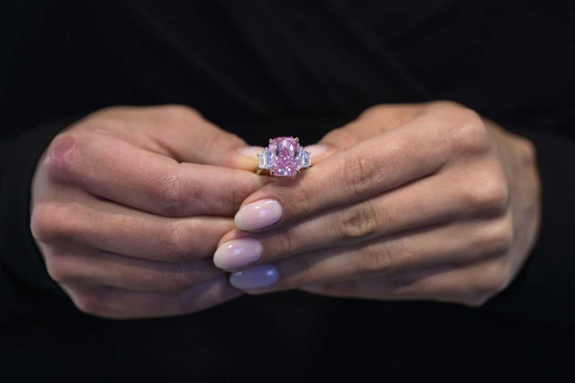 The Pink Eternal diamond will be auctioned by Sotheby's in New York in June 2023 The Pink Eternal diamond will be auctioned by Sotheby's in New York in June 2023
