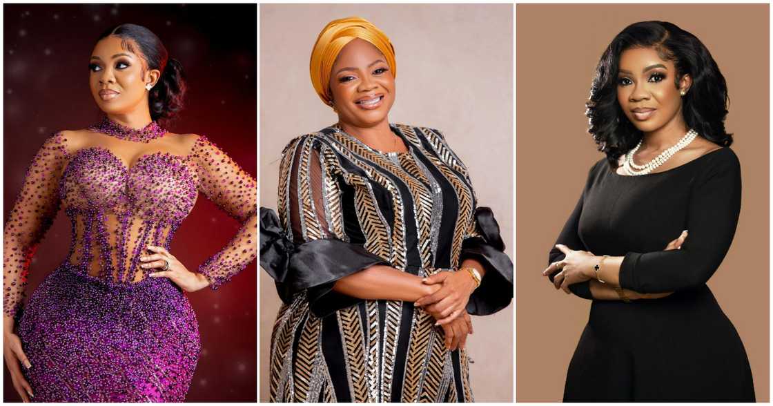 Serwaa Amihere and Mother Serwaa Amihere and Mother