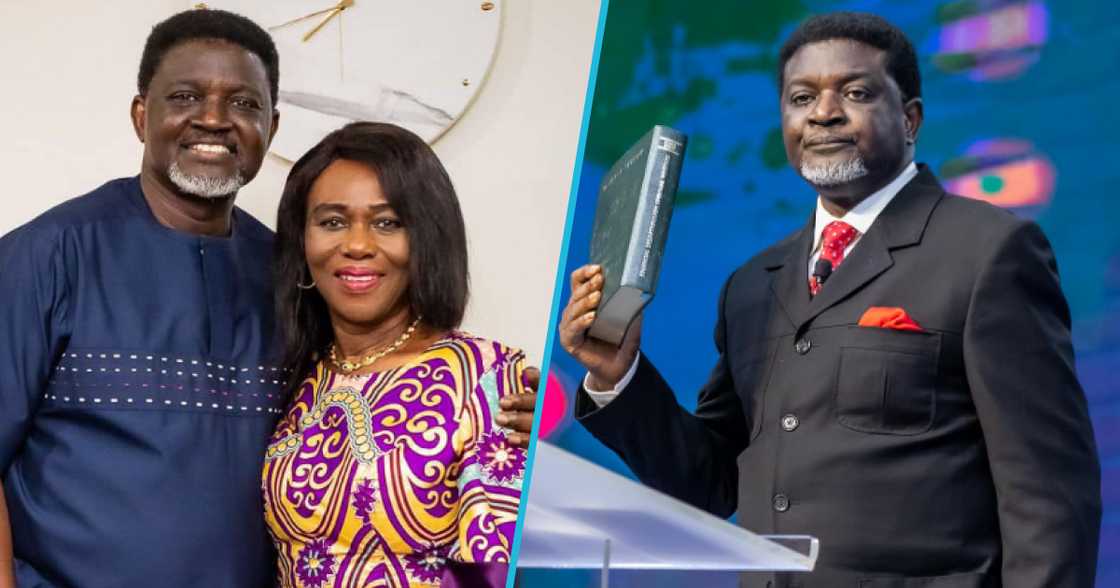 Photos of Archbishop Charles Agyinasare and his wife Reverend Vivian Sena Agyinasare.