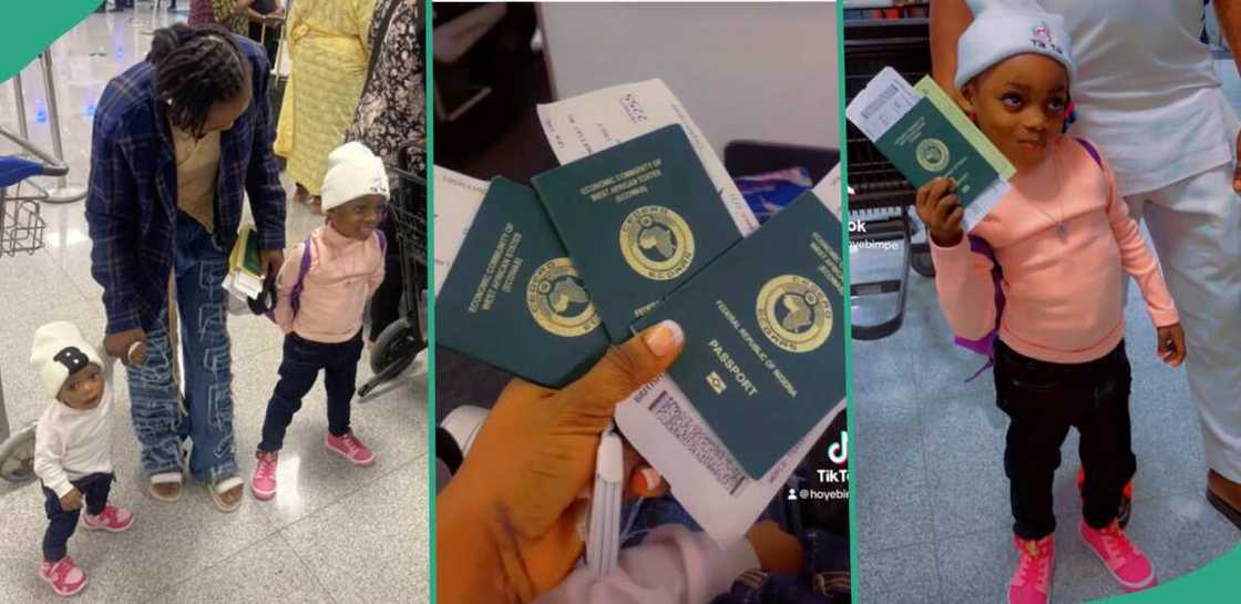 Lady moves to the UK with her kids. Lady moves to the UK with her kids.
