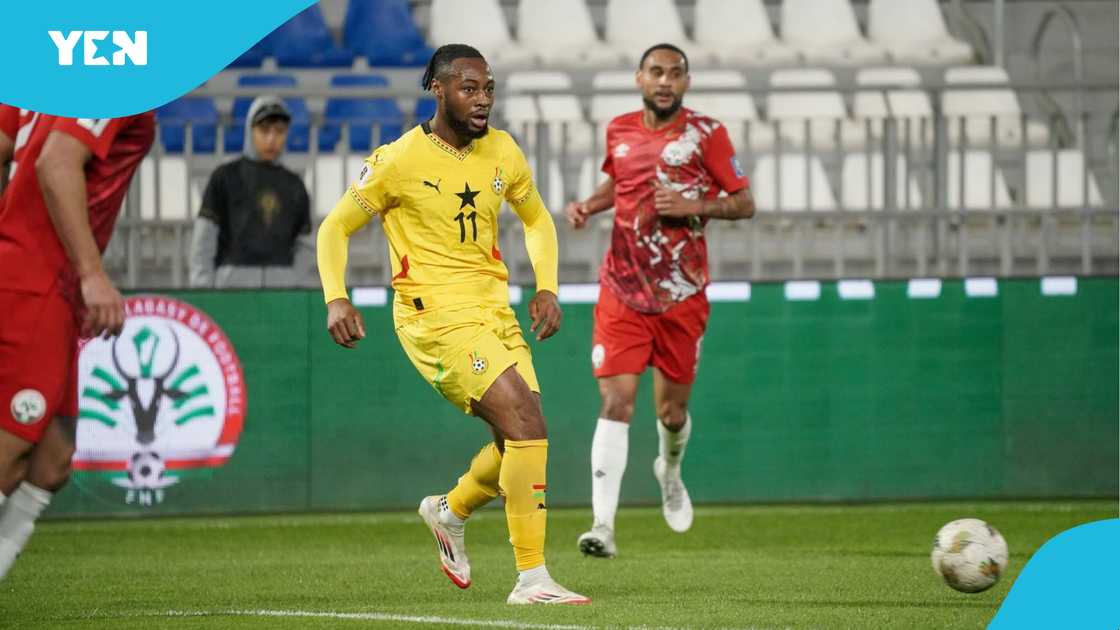 Antoine Semenyo confident in World Cup qualification. Antoine Semenyo confident in World Cup qualification.