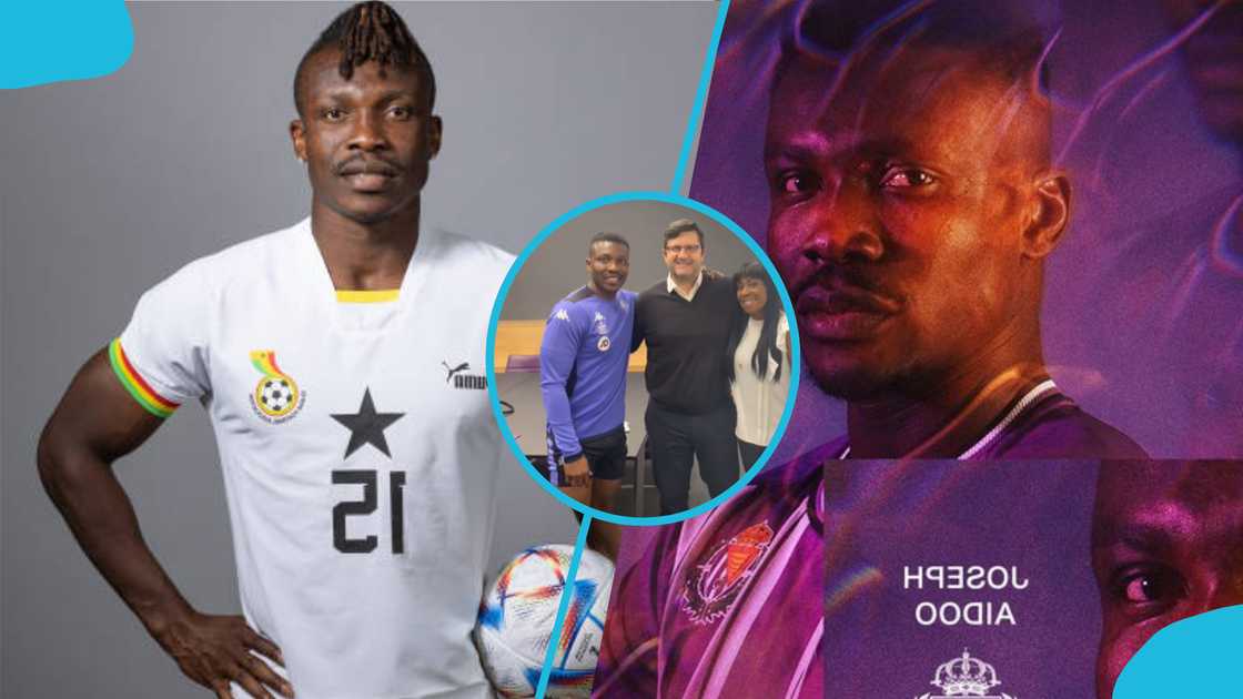 Joseph Aidoo receives supportive message from wife. Joseph Aidoo receives supportive message from wife.