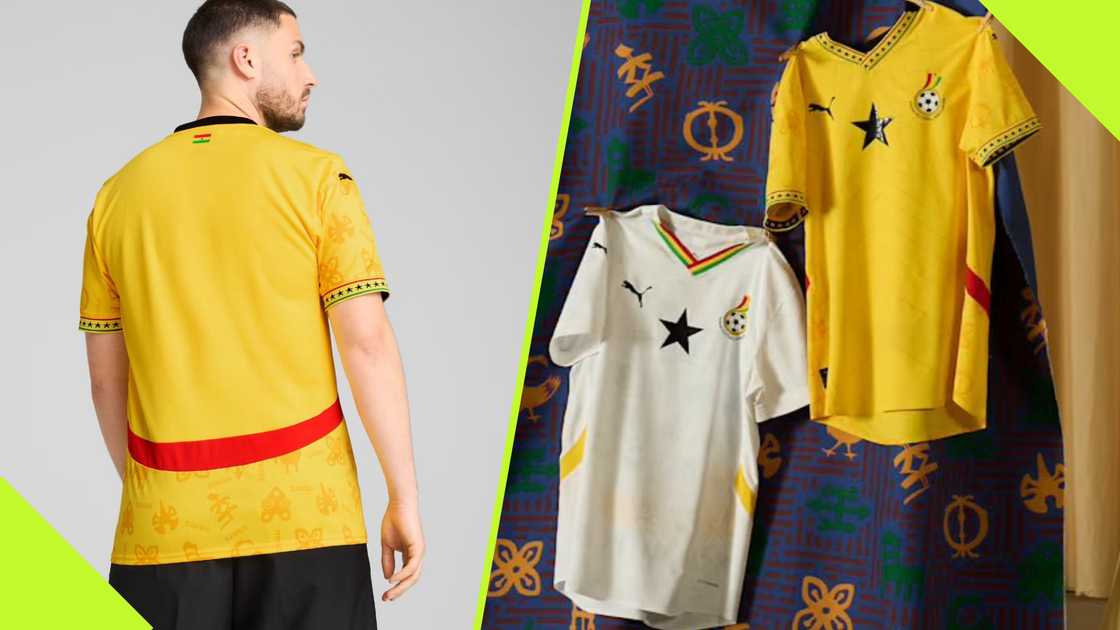 New Black Stars jerseys unveiled. New Black Stars jerseys unveiled.