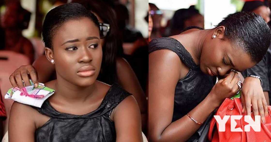 Fella Makafui trips and almost falls on high heel in new video Fella Makafui trips and almost falls on high heel in new video