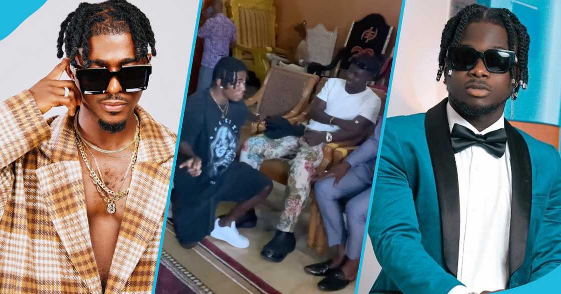 Frank Naro begs Kuami Eugene Frank Naro begs Kuami Eugene