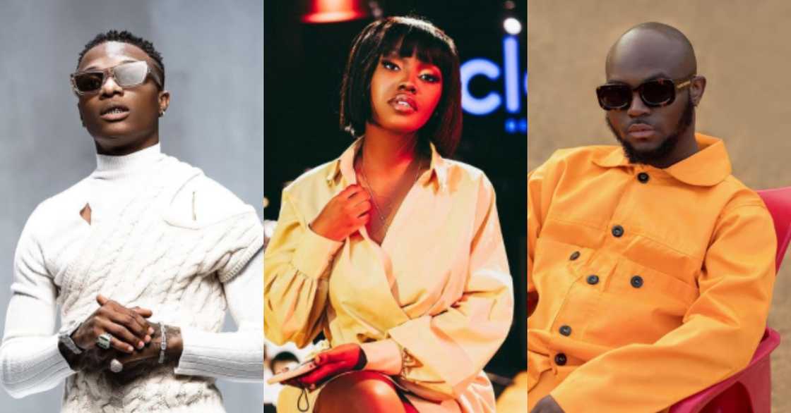 Talented musician Gyakie sings Forever with Wizkid and King Promise in video Talented musician Gyakie sings Forever with Wizkid and King Promise in video