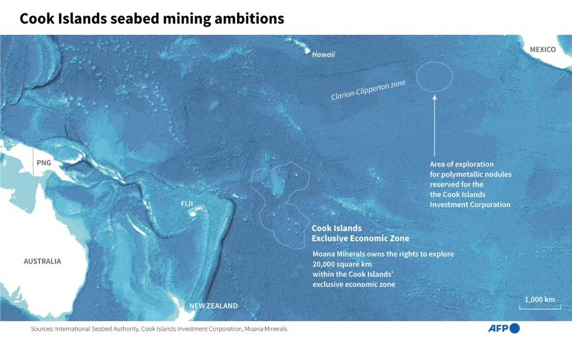 Cook Islands seabed mining ambitions